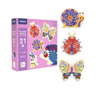 MiDeer My First Puzzle - Animaux du jardin - 26 pièces