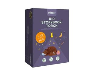 Mideer Projecteur de contes de fées pour enfants avec 12 contes de fées et manuel d'utilisation en allemand (français non garanti)