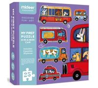 Mideer- Puzzle Md0077 Multicolore 25 X 25 X 5 Cm