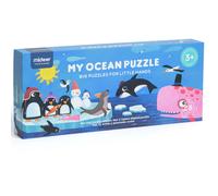 Mideer Puzzles & Jeux Mon Océan Puzzle Éducatif Enfants 28 Pièce Phoque Orca