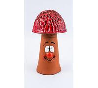 Midene Décoration de jardin champignon rouge