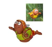 Midene Decoration Jardin Exterieur Statue en Céramique - Deco Extérieur - Figurines pour Jardin - Faite à la Main, Résistant au Gel, Cadeau Unique pour Les jardiniers - Carlson