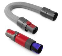 MidGard ensemble de tuyau d'extension de rechange et de brosse d'aspiration anti-rayures compatible avec les Dyson V7/V8/V10/V11/V15, flexible, remplace la pièce d'origine n° 967764-01