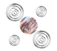 midgreyeye 4 Pièces Boule De Secousse, Acier Inoxydable Boule De Secousse,Shakers Protéinés En Pour Boissons Mélangées De Protéines,Pour Mélanger Les Boissons En Poudre(3.1 * 2.8cm+4.8 * 4.2cm)