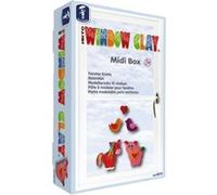 Window clay - pate a modeler pour decoration de fenetre Orange G