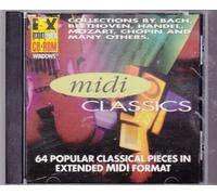 Midi Classics - Collections By Bach, Beethoven, Handel, Mozart, Chopin and Many Others - 64 Popular Classical Pieces in Extended Midi Format