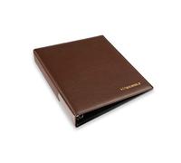 Midi-M & Schulz Album numismatique 200 pièces Feuille numismatique 2 Euros Album Marron Cadeau Unique