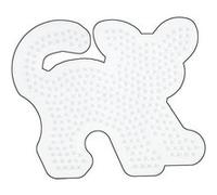 Midi Plaque Chat Pour Perles Blanc G