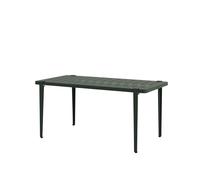 Midi Table D'extérieur 160 x 80 cm Vert Forêt