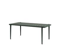 Midi Table D'extérieur 190 x 90 cm Vert Forêt