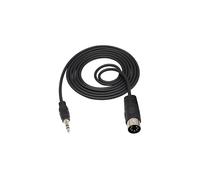 Midi vers 3.5 mm Câble d'extension,3,5 mm mâle au 7broches midi mâle,compatible avec MP3/PC/TV/Android vers, Naim, Quad.Stereo Systems(1.5 M/4.8 Pied)