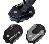 Midimttop Accessoires pour moto 800MT/X extension de béquille latérale en aluminium, compatible avec les modèles CFMOTO 800 MTX MT800X (2024-2025). (Noir-MTX)