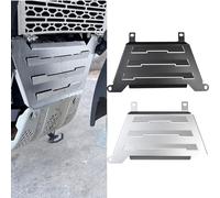Midimttop Carter de Plaque Moteur Couvercle de Ventilateur d'échappement Avant Protecteur de Rabat de Protection de radiateur Replacement for CFMOTO 800MT 800 MT Accessoires 2021 2022 2023 (Noir)