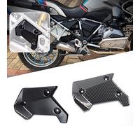 Midimttop Couvercle de rabat d'échappement cadre supérieur panneau latéral central accessoires de moto compatible with R1200GS LC R1250GS ADV Adventure R 1200 GS (Aspect fibre carbone)