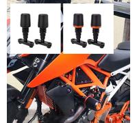 Midimttop Curseur de Cadre Anti-Collision pour Moto, Protection du Moteur, Protection Contre Les Chutes, adapté pour Duke 125 DUKE200 DUKE-250 Duke 390, Accessoires 2017-2024 (Orange)