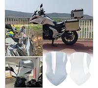 Midimttop Déflecteur de Pare-Brise pour Moto Protection Contre Le Vent Replacement for NC750X NC 750 X 2021-2024 Accessoires de pièces de Protection d'écran de Pare-Vent de Moto (Clair)