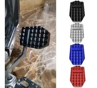 Midimttop Extension de levier de pédale de frein à pied, plaque d'extension de cheville compatible with Rebel CMX1 100 CMX1100/DCT CMX1100A 2021 2022 2023 2024 accessoires (Argent)