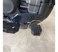 Midimttop Extension de levier de pédale de frein à pied, plaque d'extension de cheville compatible with Rebel CMX1 100 CMX1100/DCT CMX1100A 2021 2022 2023 2024 accessoires (Noir)