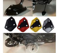 Midimttop Extension de Support latéral pour béquille de moto, plaque de Support compatible with Rebel CMX 1100 CMX1100 Rebel 1100 2021 2022 2023 2024 Accessoires (Noir)