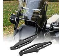 Midimttop Kit de support de moto 4 pouces / 100 mm Plaque de protection contre le vent pour YA-MA-HA XT700Z XTZ 700 Z 2019 2020 2021 2022