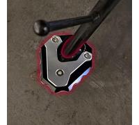 Midimttop Moto Kickstand Extender Pied Side Stand Extension Foot Pad Support Plate compatible with CB500X CB 500X CB 500 X Accessoires 2019-2024 (Noir)