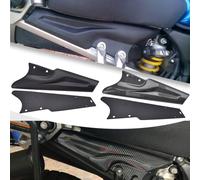 Midimttop Panneau de remplissage latéral de siège arrière de moto, protection de cadre, carénage compatible avec XT1200Z XT-1200-Z Super Tenere Accessoires 2010-2020 (Noir)