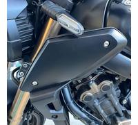 Midimttop Prises d'air de moto Couvercle latéral Carénage avant Déflecteur d'air Réservoir de gaz Couvercle de bouchon Replacement for CB650R CBR 650R 2019-2023 (Noir mat)