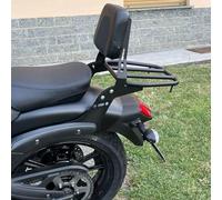 Midimttop Replacement for Vulcan S 650 VN650/EN650 2015 2016 2017 2018 2019 2020 2021 2022 2023 2024 Moto Sissy Bar Dossier avec Porte-Bagages