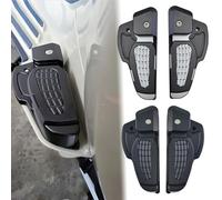 Midimttop Repose-pieds pliables en aluminium pour passager arrière Replacement for Primavera 125/150 Sprint 125/150 Accessoires 2017-2023 (Titane)