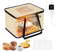 MidingChai 32L Pain Chauffe Levain Chambre de Pousse avec NTC Capteur et Grille Refroidissement,Chambre de Pousse Boulangerie avec 10-55 °C Temperatur & 48 Heures Minuteur,pour Pain,Pizza,Yaourt