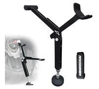 MidingChai Bequille Moto Pliable, Leve Moto Portable pour Roue Arrière | Crics de Levage Universel avec Poignée, Hauteur et Angle Réglable, Charge 250 KG, pour la Plupart de Moto, Vélo, Tout-Terrain