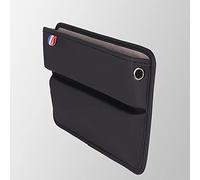 MIDJ Boîte de Rangement D'écart de Siège pour Range Rov-ER Evoque/Range Rover Sport/Range Rover Velar, Boîte de Rangement Avant pour siège de Voiture en Cuir PU,- Black