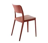 MIDJ set of 4 chaises pour l'extérieur NENÈ (Terre cuite - Polypropylène doux au toucher)