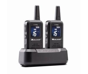 Midland 777 PRO Paire de mini-talkies : petits, discrets et élégants