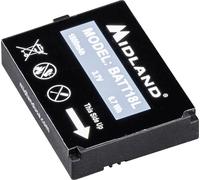 Midland Batterie de rechange Akkupack 1800 mAh für Midland BR 180 Funkgeräte C1628