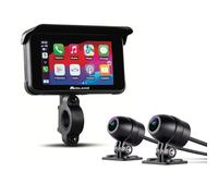 Midland Bikeplay Guardian, écran Tactile 5 Pouces, mirroring Smartphone (iOS, Androïd), Double caméra QFHD