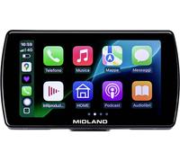 Midland Navigateur moto BikePlay Pro – Écran 5,5" tactile IP67 Full HD Android Auto/CarPlay