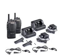 Midland BR02 Pro Z Lot de 2 radios avec Chargeur et Deux Micro écouteurs