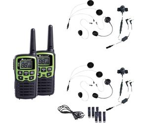 Midland C1177.S1 XT30 Kit émetteur-récepteur pour moto Adapté pour (type de casque) casque intégral