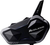 Midland C1529.05 Midland BTR1 Advanced X, Bluetooth Kommunikation, Einzelgerät Intercom pour moto