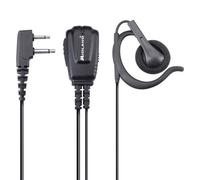 Midland Micro-casque MA 24-L Pro commutateur VOX/PTT Noir