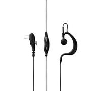 Midland Microphone MA 27m – écouteur réglable – Noir