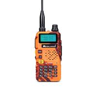 Midland CT590S Blaze Ricetrasmittente Double Bande VHF/UHF Con Display LCD, batteria integrata 1500mAh, fino a 128 canali memorizzabili Con attribuzione Nome. Presa accessori 2 pin Kenwood.