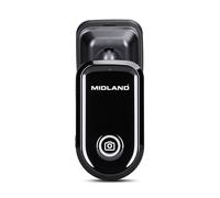 Midland - Dash Cam Auto Street Guardian Mini, Dashcam avec Localisateur GPS intégré, Caméra avec Capteur G pour Détection des Chocs - Accessoires Auto, Caméra Wi-FI pour Accès Vidéo Depuis Smartphone