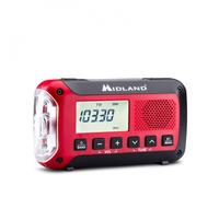 Radio d'urgence - Midland - ER250 BT - Bluetooth - Banque d'alimentation - Résistant aux intempéries