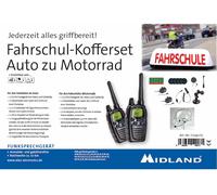 Midland Fahrschul-Kofferset Car to Bike G7 Pro C1090.S7 Talkie-walkie LPD/PMR jeu de 2