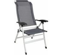 Midland Fauteuil De Camping En Aluminium Confort Maxi 7 Positions Gris Camping Car Gris