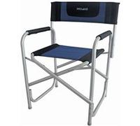Midland Fauteuil Director Accoudoirs En Mousse Noir/Bleu Camping Car