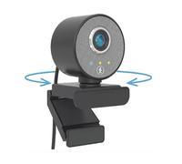 Midland Follow-U Webcam, C1522, Rotating Webcam in Elegant Design for Smart Work