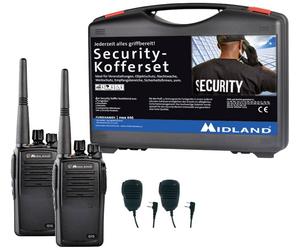 Midland G15 Pro NC PMR 2er Security inkl. SM 600-M C1127.S1 Talkie-walkie PMR jeu de 2